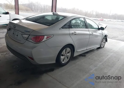 2014 Hyundai Sonata Hybrid из США, поврежденный, VIN KMHEC4A41EA116424
